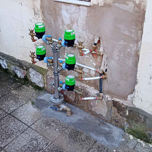 Sobrinos J.Moreno, puerta contadores antes